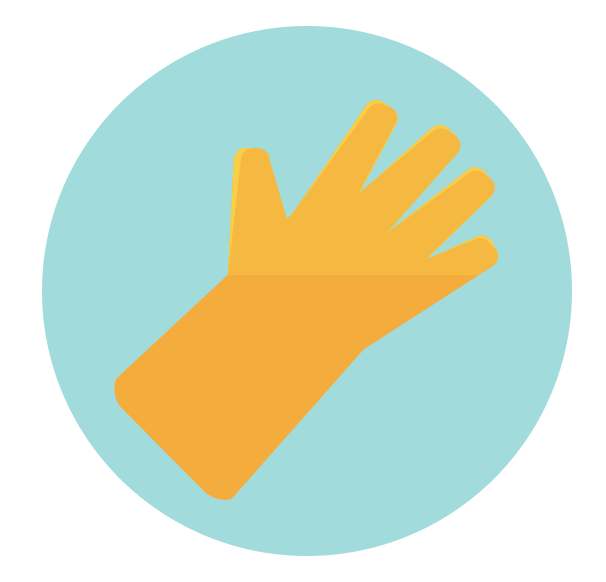 wear gloves